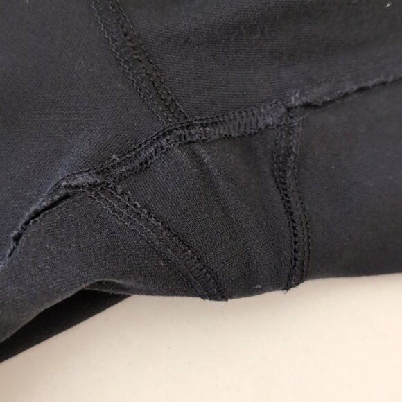 Nike Cropped Leggings Womens Small Black Athletic DriFit Performance Sustainable - Picture 8 of 11